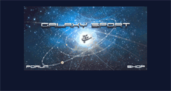 Desktop Screenshot of galaxysport.de